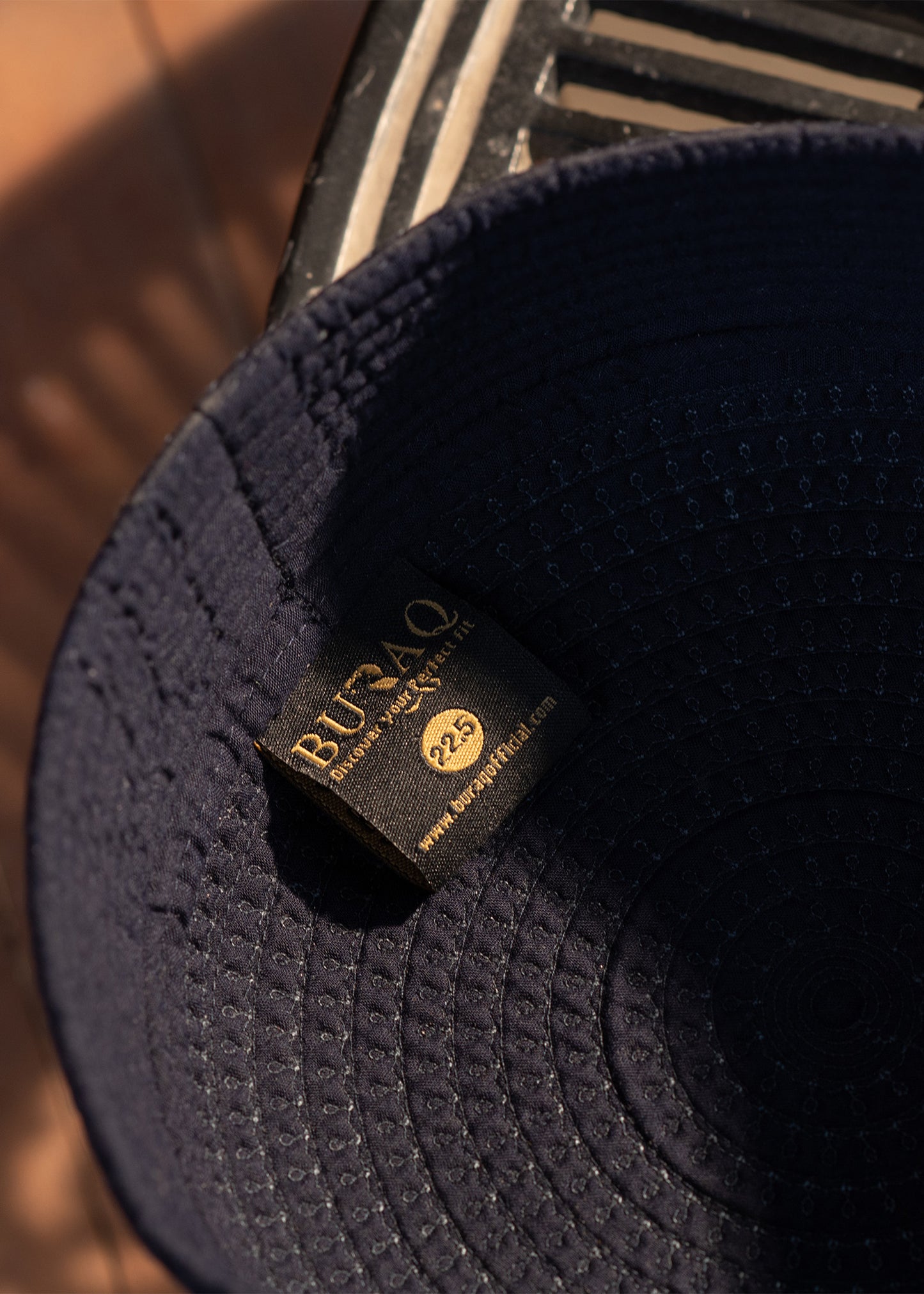 Royal Blue Suiting Cap - Double Embroidery - Men