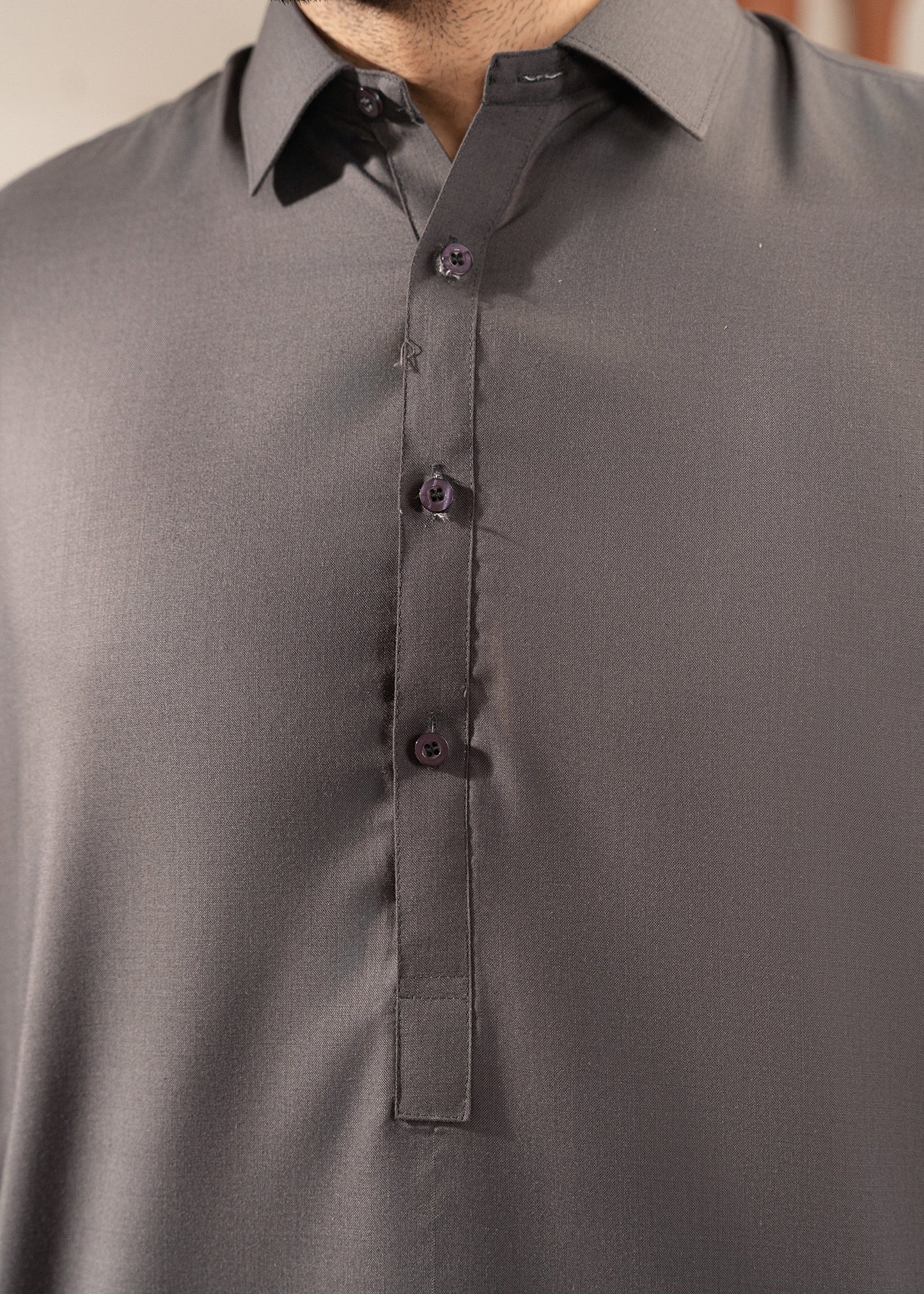 Grey Collared