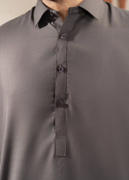 Grey Collared
