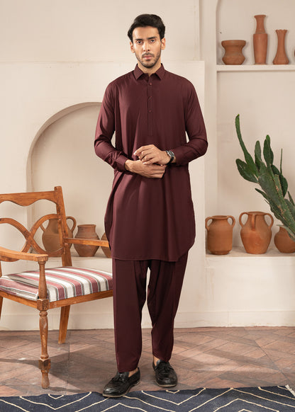 Maroon Collared