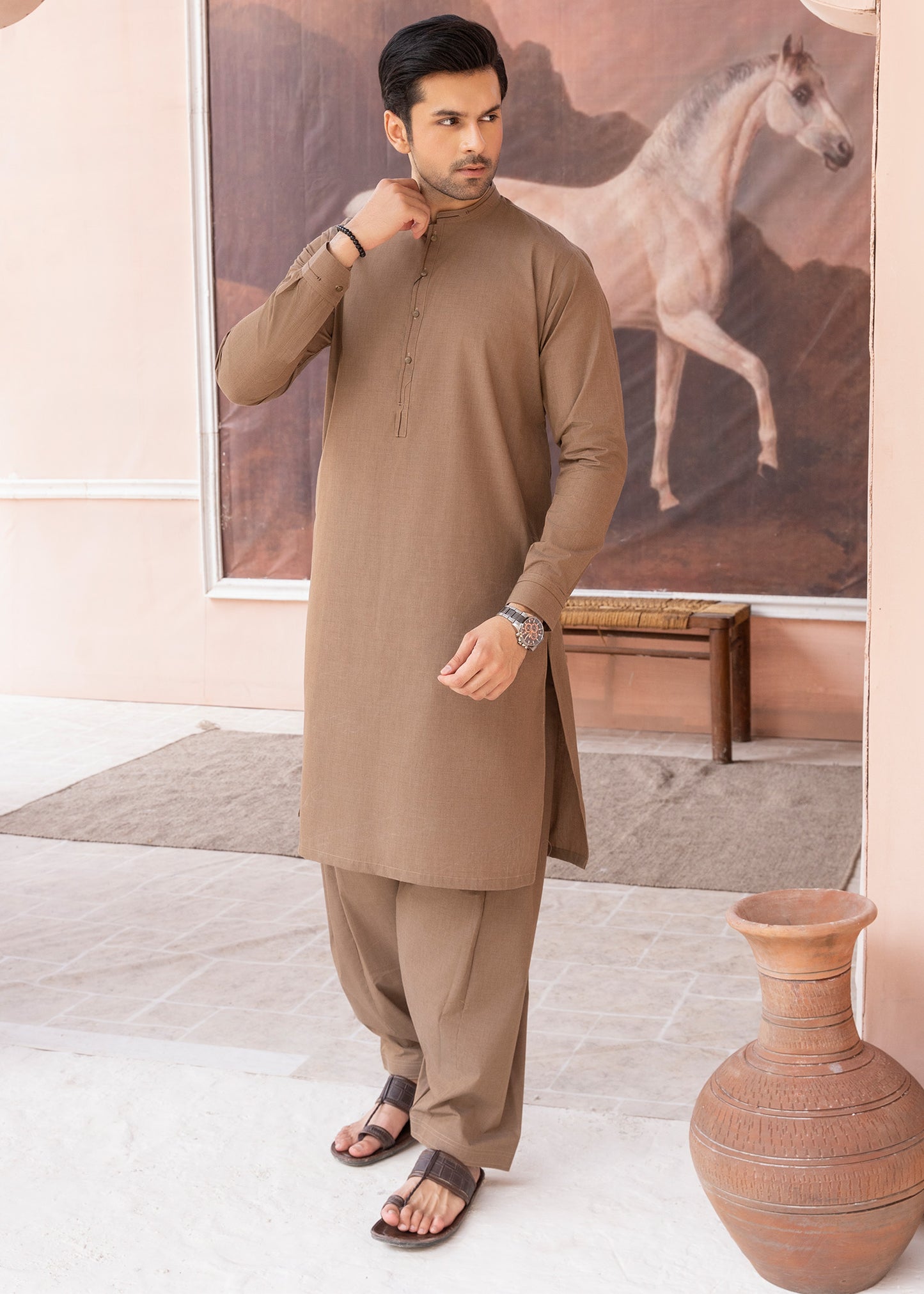 Brown