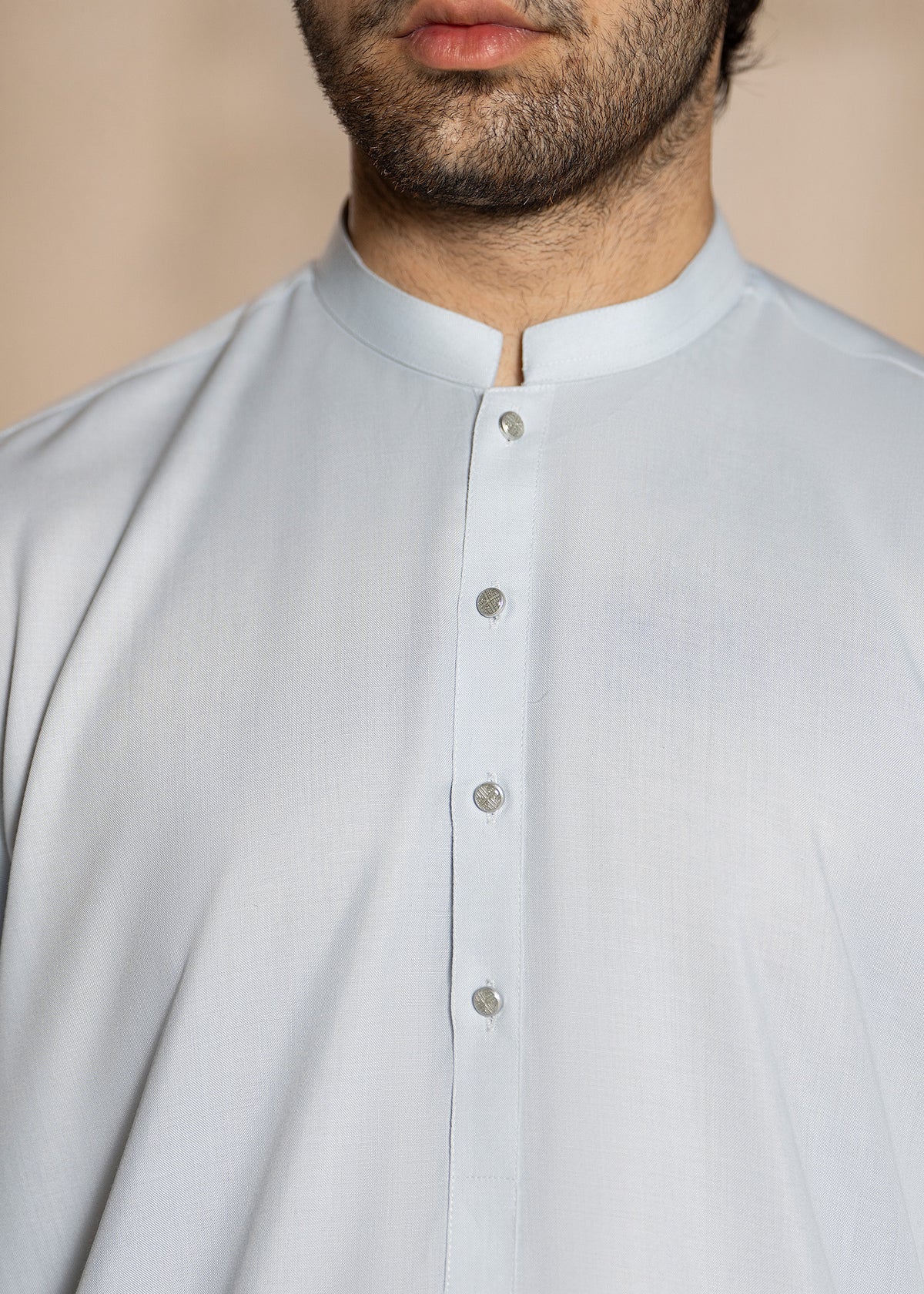 Ice Blue Ban Kameez Shalwar - Men