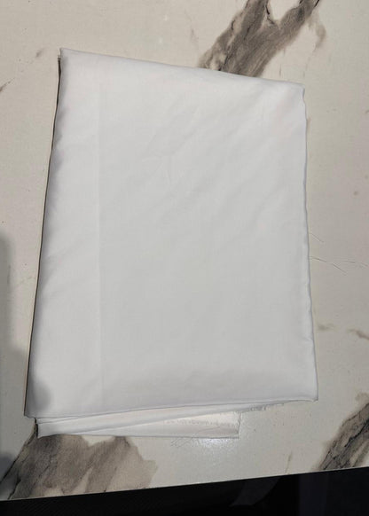 White  – Unstitched Wash & Wear